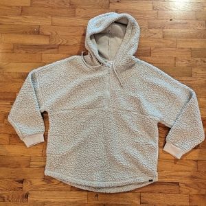 Victoria's Secret Pink Sherpa Hooded Pullover